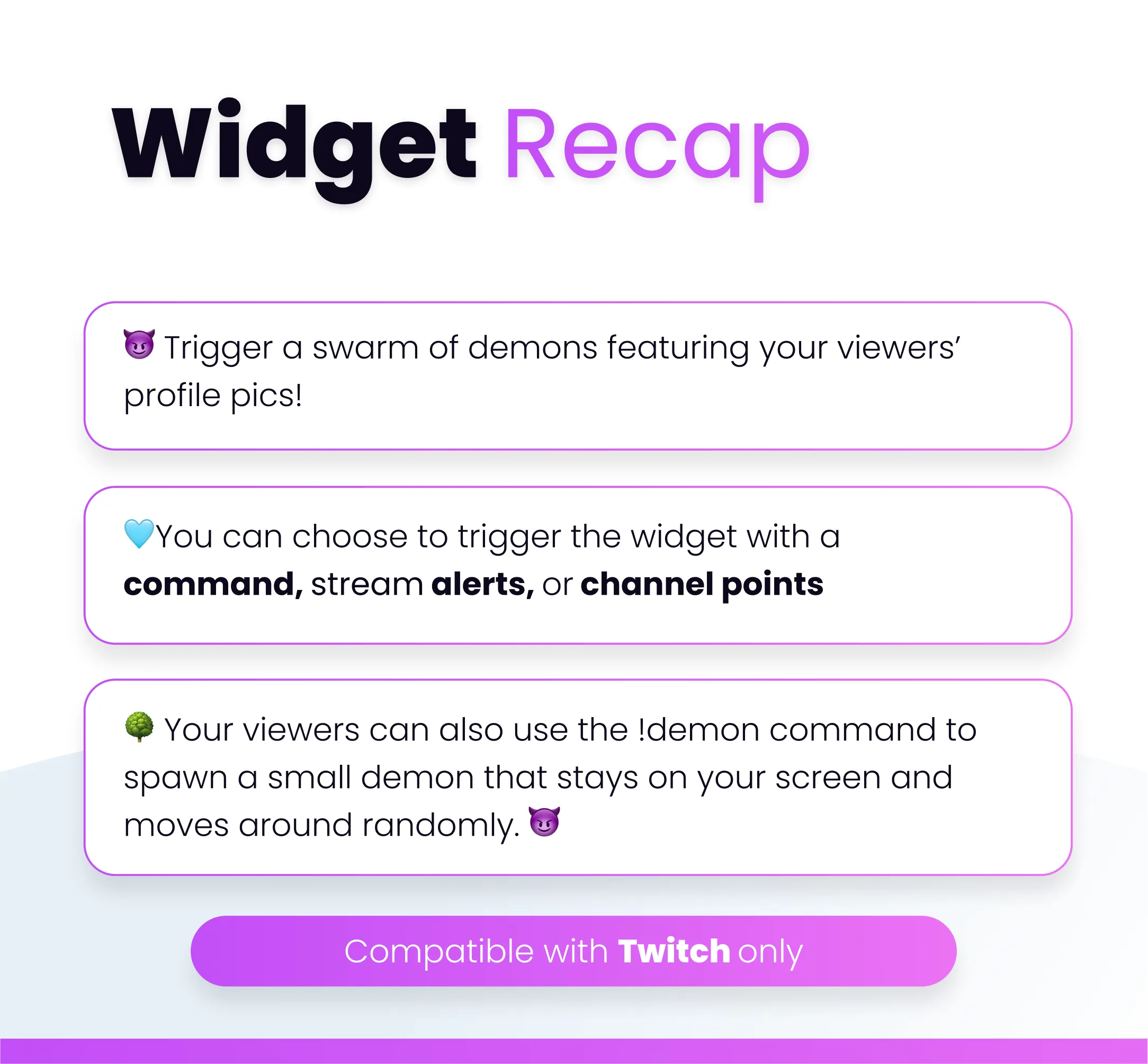 Widget Demons Swarm