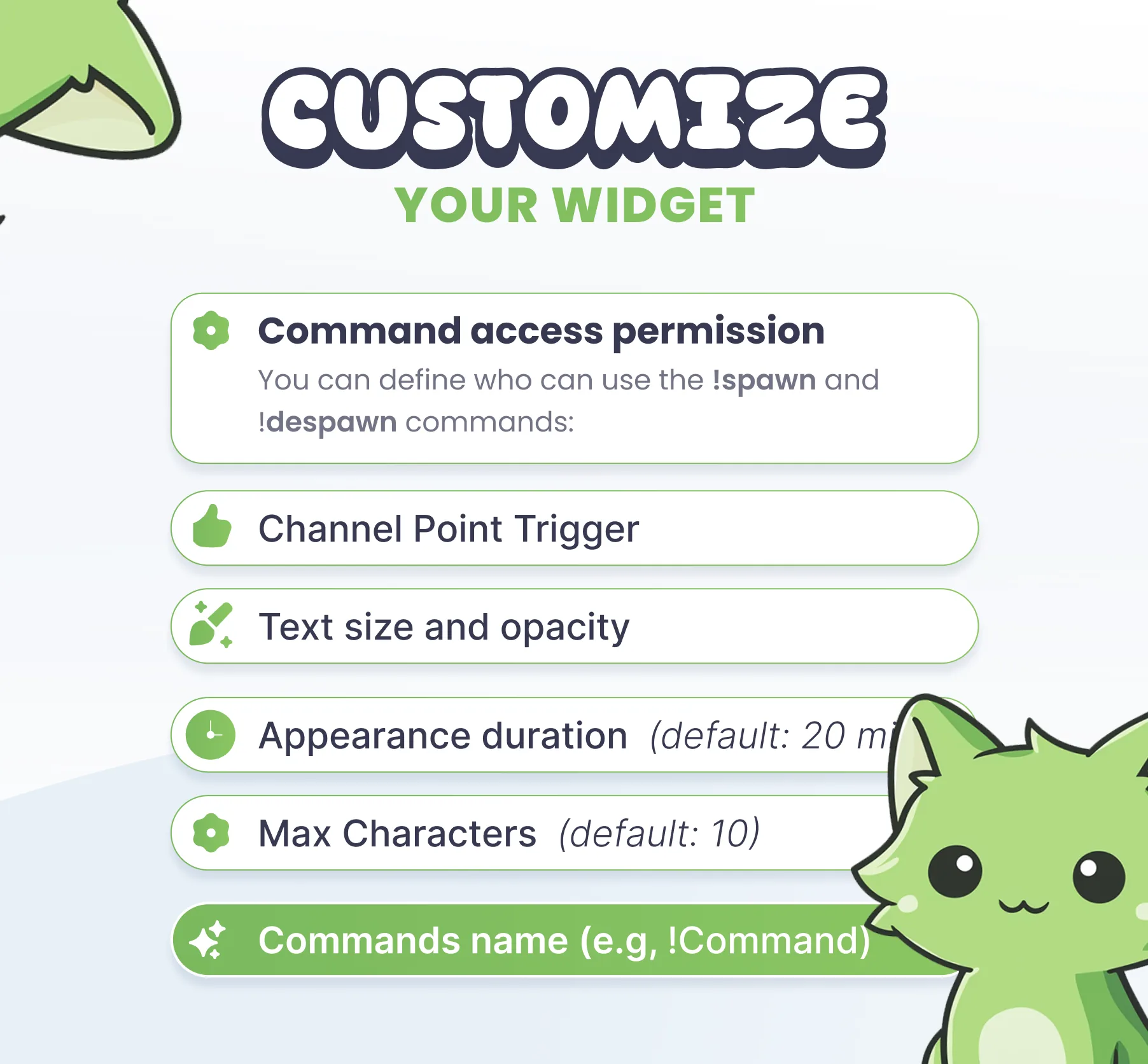 Foxes Community Widget