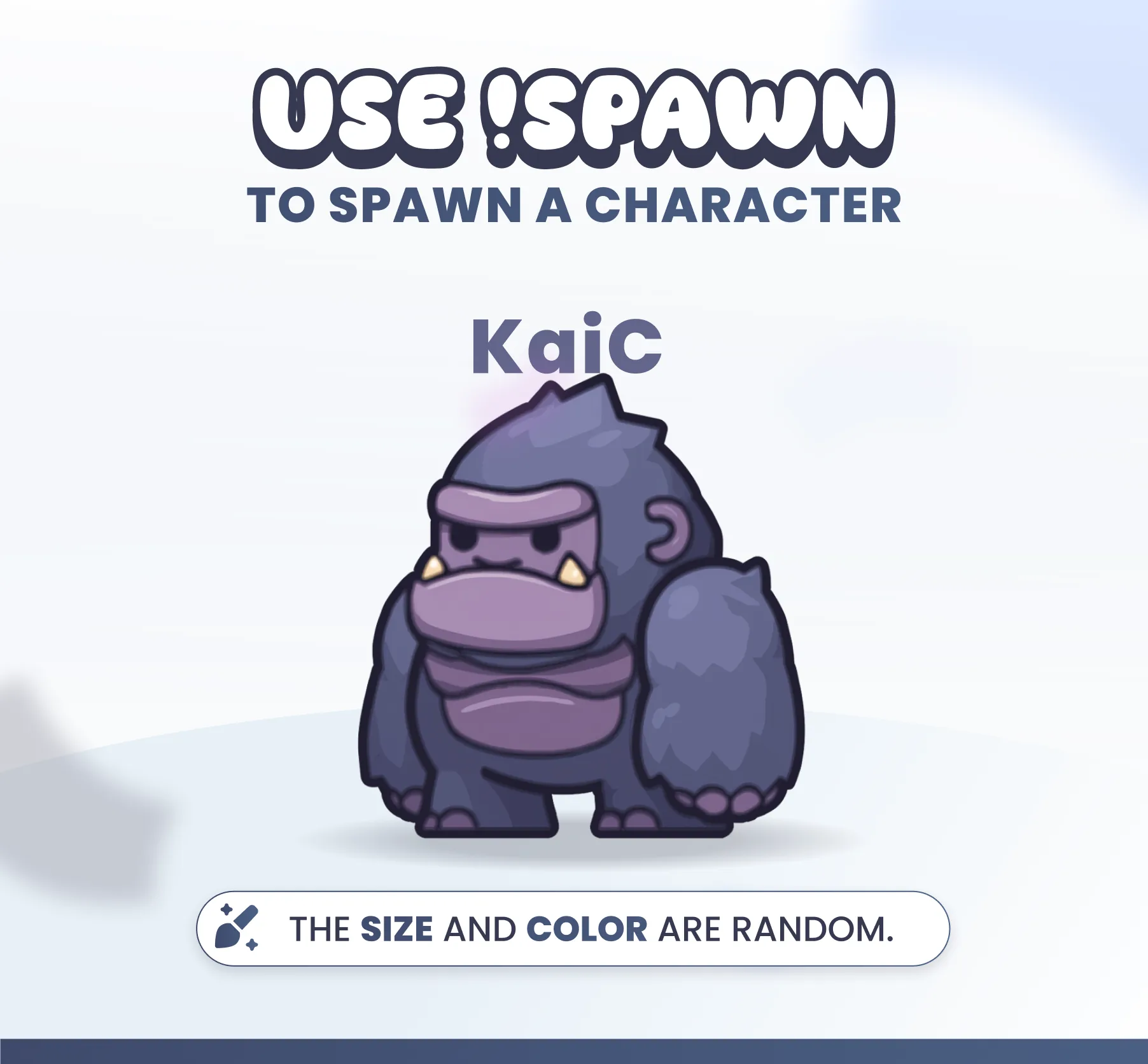 Gorillas Community Widget