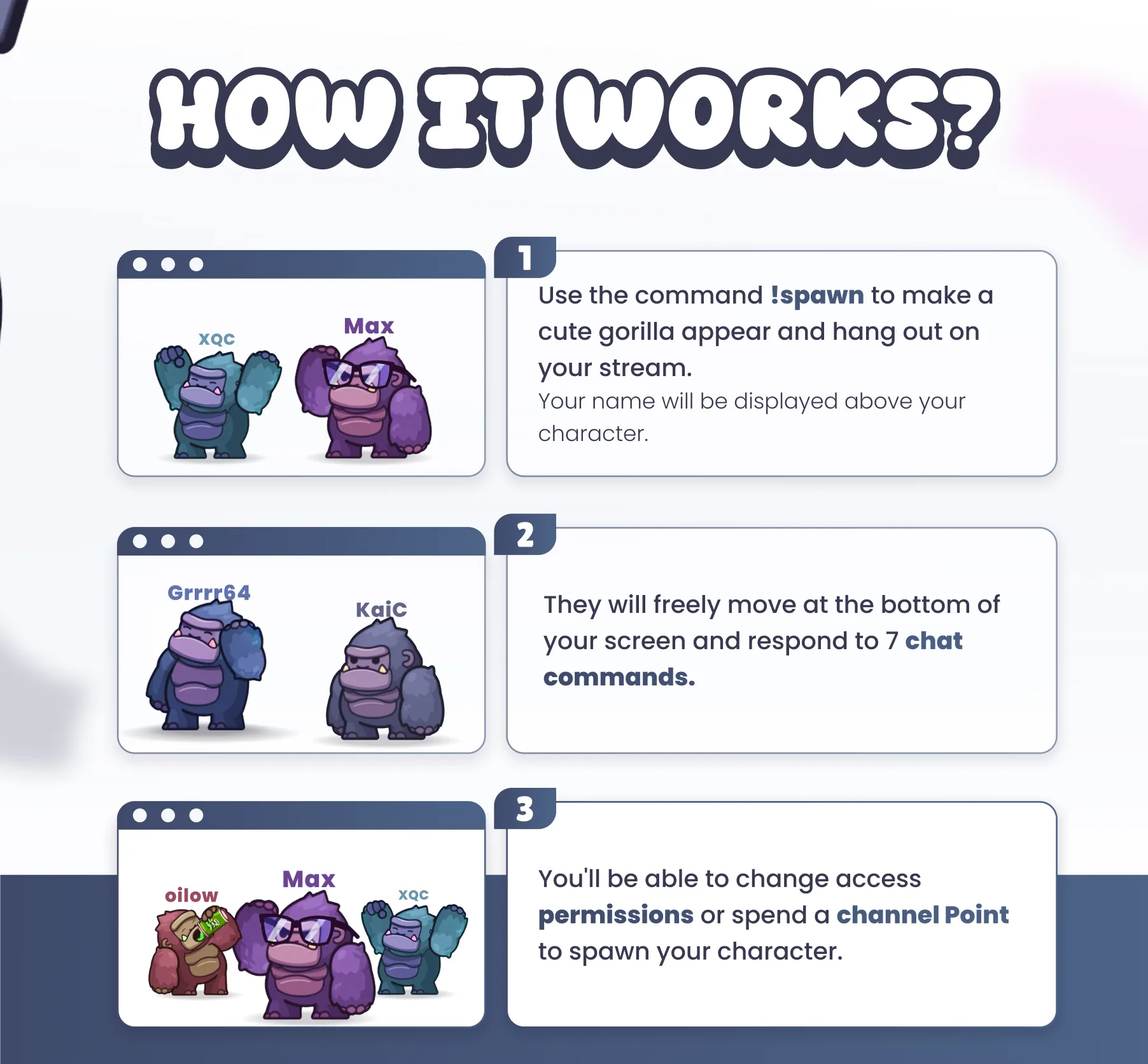 Gorillas Community Widget