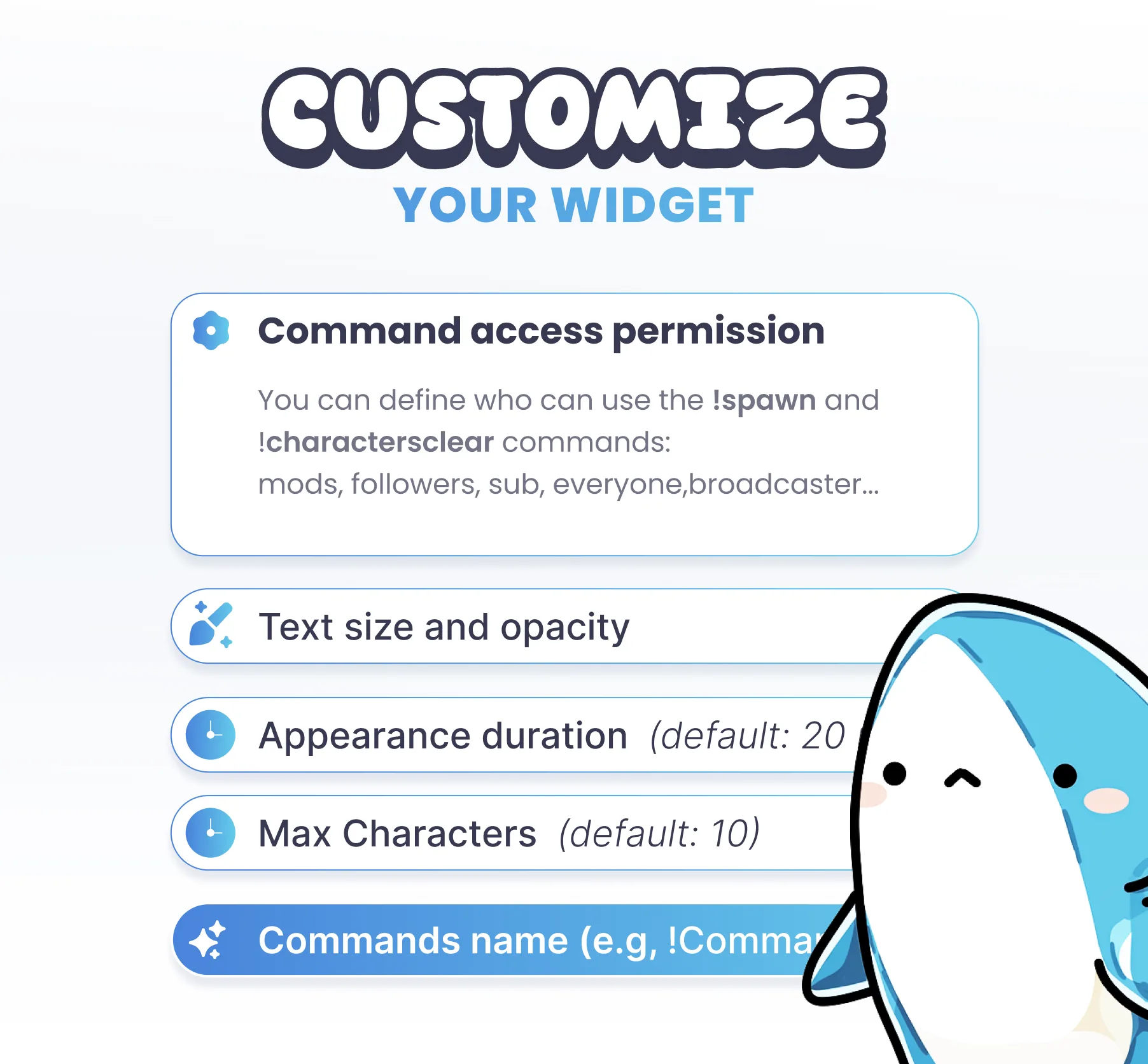 Sharks Community Widget